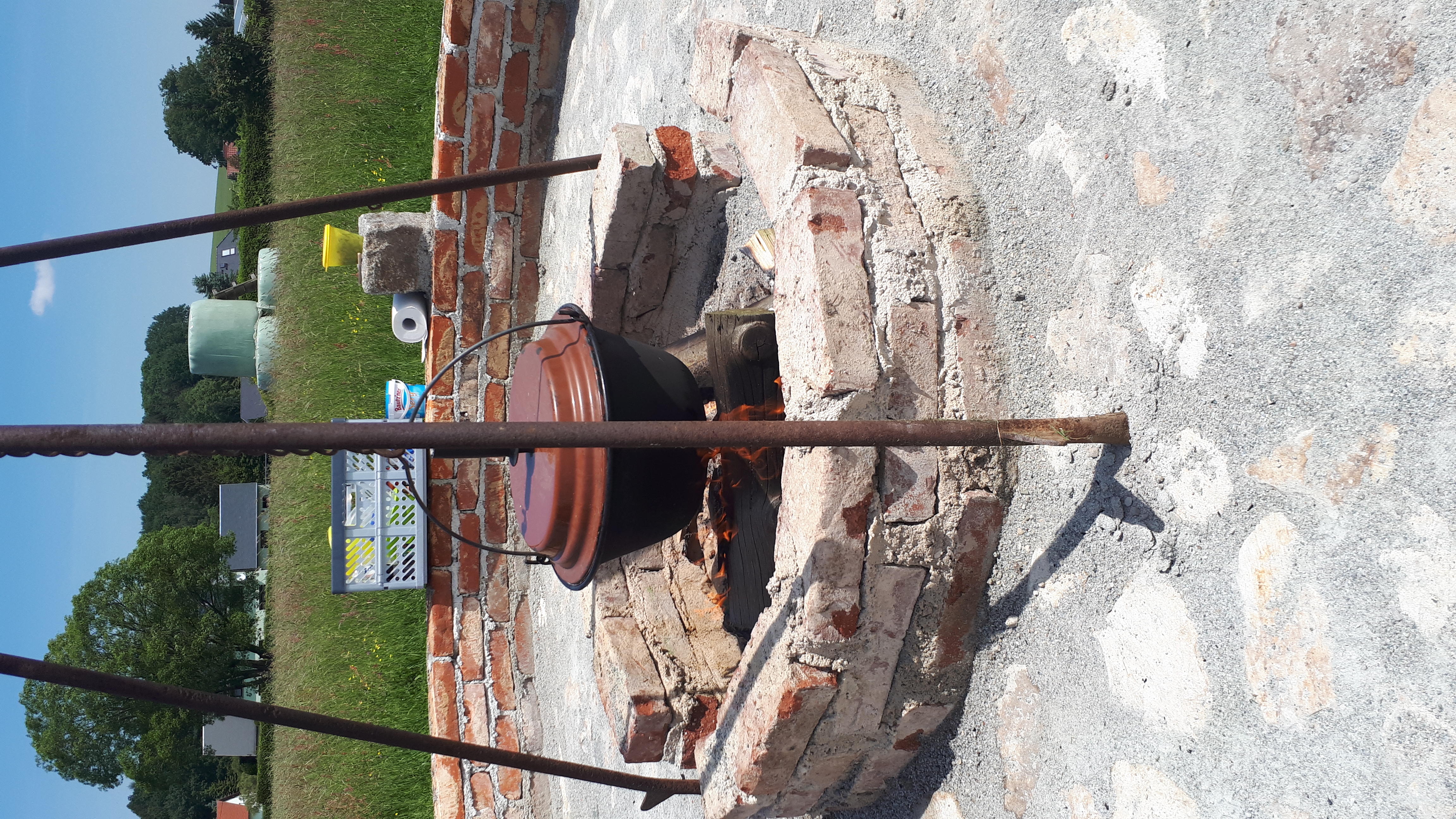 Reisemobilstellplatz: Autark-Camp Gleis A.