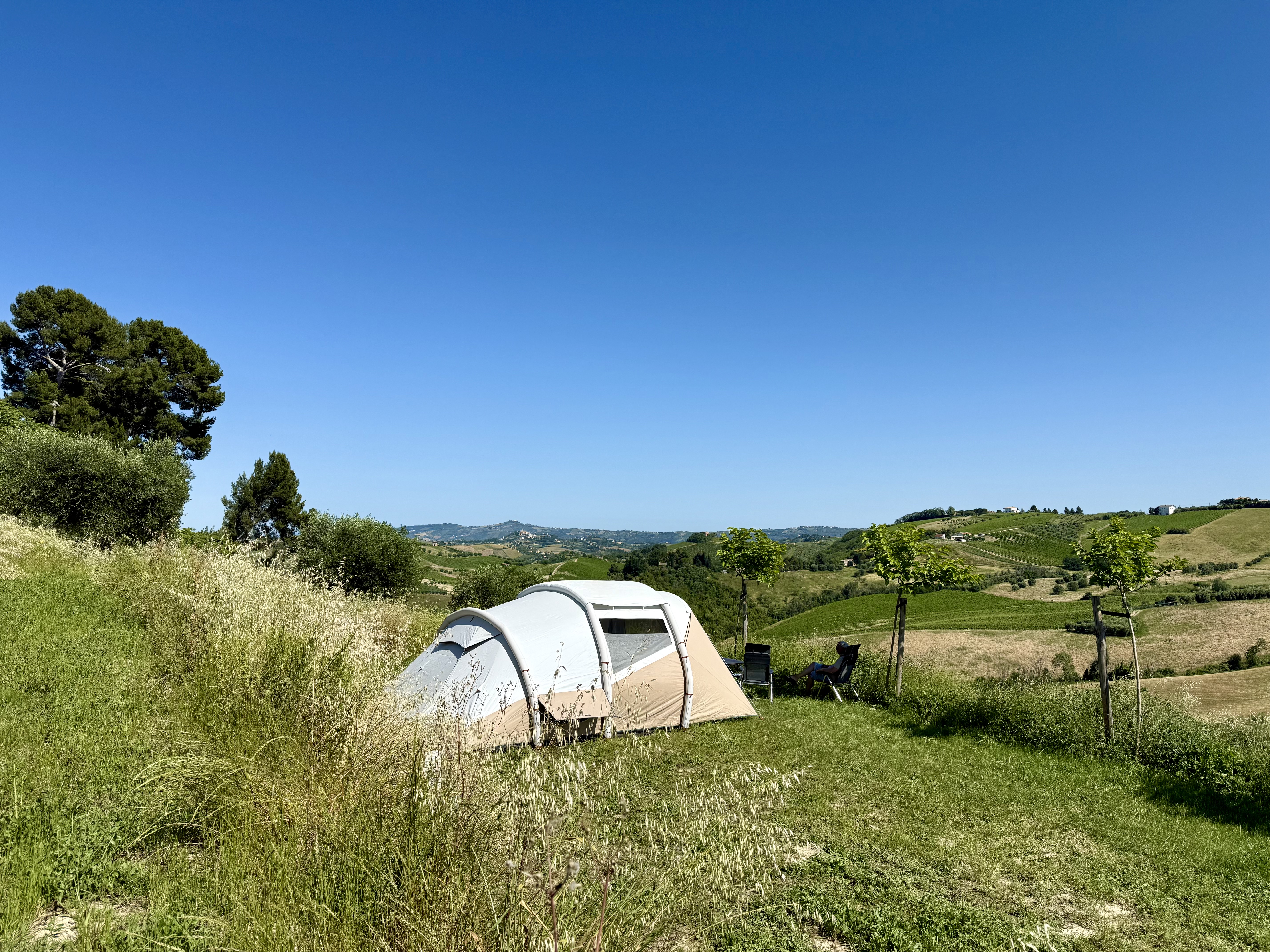 Wohnmobilstellplatz: Zelt Platz - Agricamping Il Masso