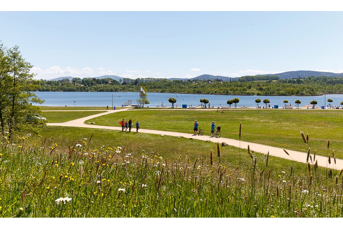 Wohnmobilstellplatz: Seeblick "FREIZEIT-OASE" - Stellplätze am SeeCamping Zittauer Gebirge