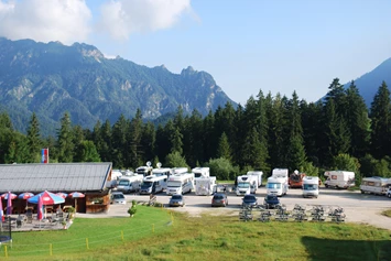 Wohnmobilstellplatz: Stellplatz an der Götschen-Alm