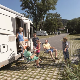 Wohnmobilstellplatz: Wohnmobilstellplatz am KurErlebnispark BÄREAL in Grafenau