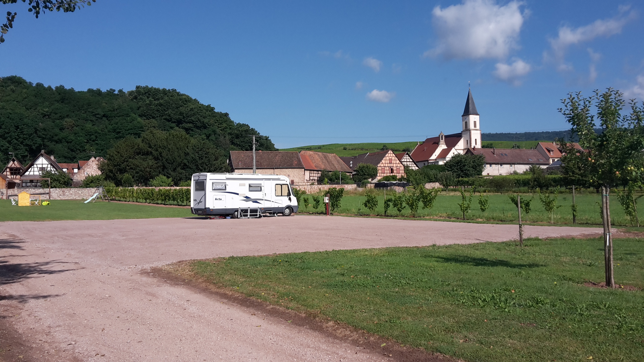 Reisemobilstellplatz - Hunde erlaubt: Hunde erlaubt - Elsass  - Domaine Jean-Marie Wassler et fils