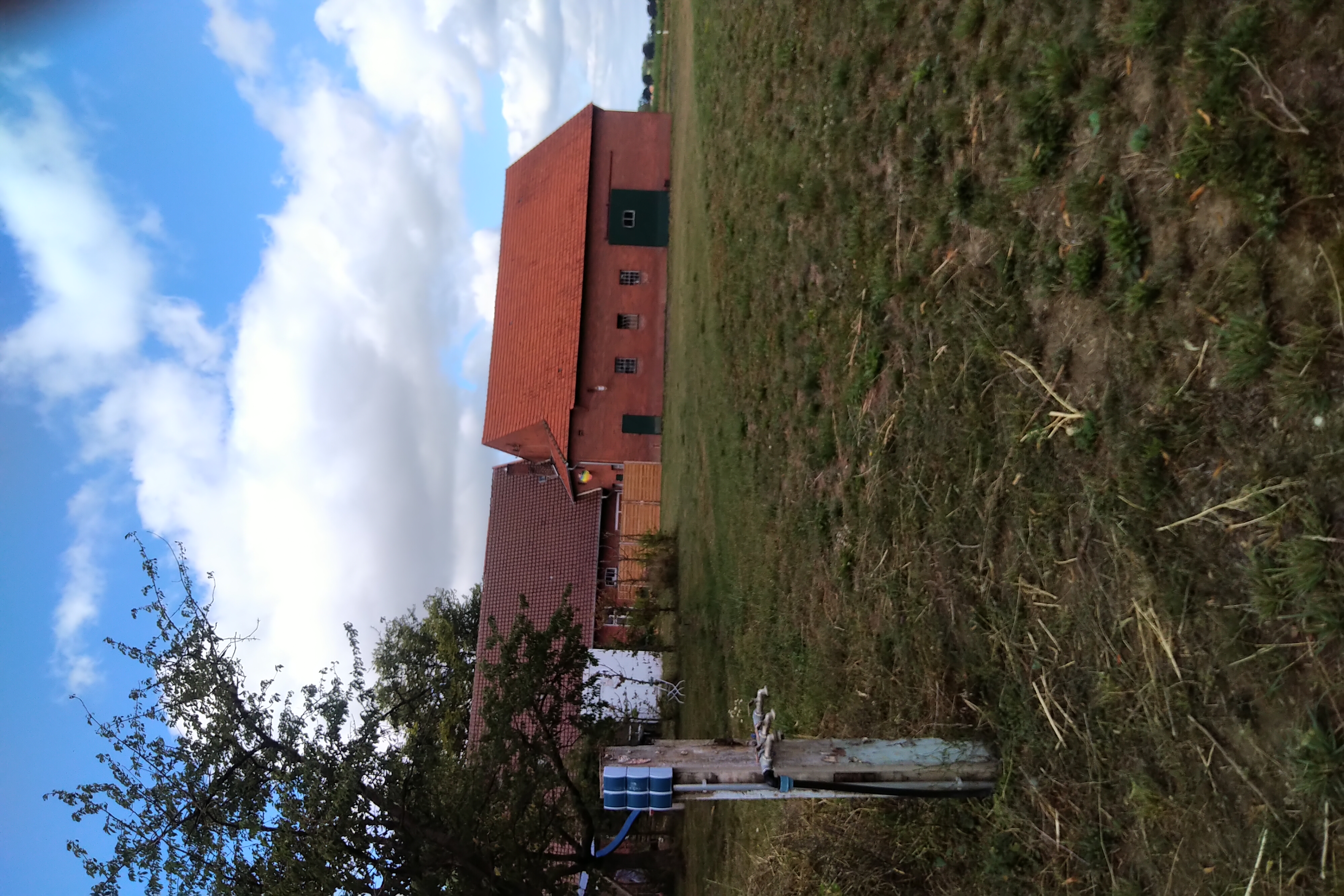 Wohnmobilstellplatz: ...oder sonnig auf der Wiese... - Dorf-Idyll mit Café und antikem Trödel