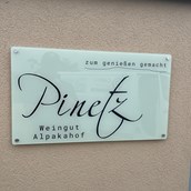 Wohnmobilstellplatz - Weingut und Alpakahof Pinetz